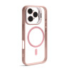 Чохол з функцією MagSafe для Apple iPhone 16 з підставкою та захистом для камер pink (10)