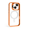Чохол з функцією MagSafe для Apple iPhone 17 з підставкою та захистом для камер orange (07)