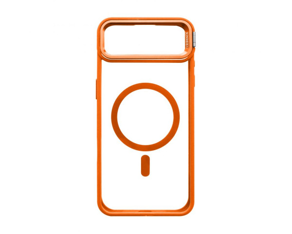 Чохол з функцією MagSafe для Apple iPhone 17 Air з підставкою та захистом для камер orange (07)