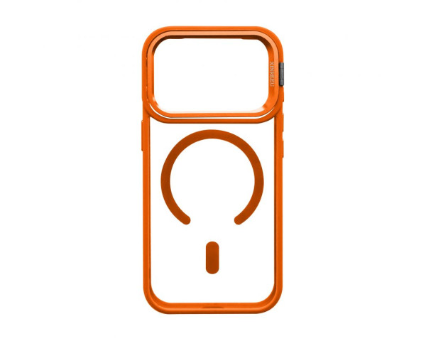 Чохол з функцією MagSafe для Apple iPhone 17 Pro з підставкою та захистом для камер orange (07)