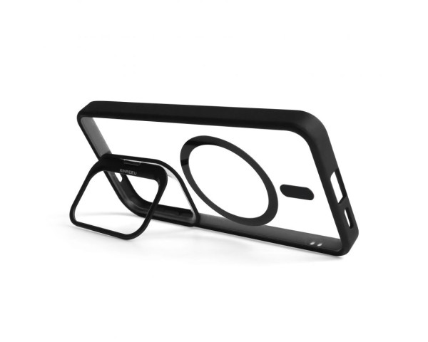 Чехол с функцией MagSafe для Samsung Galaxy S24/S921 (2024) с подставкой и защитой для камер black (3)