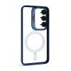 Чехол с функцией MagSafe для Samsung Galaxy S25/S931 (2025) с подставкой и защитой для камер dark blue (4)