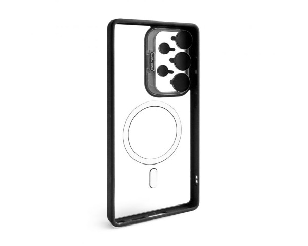 Чехол с функцией MagSafe для Samsung Galaxy S26 Ultra/S948 (2026) с подставкой и защитой для камер black (3)
