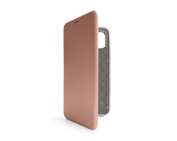 Чохол-книжка боковий Premium Samsung A03 / A035 Rose Gold