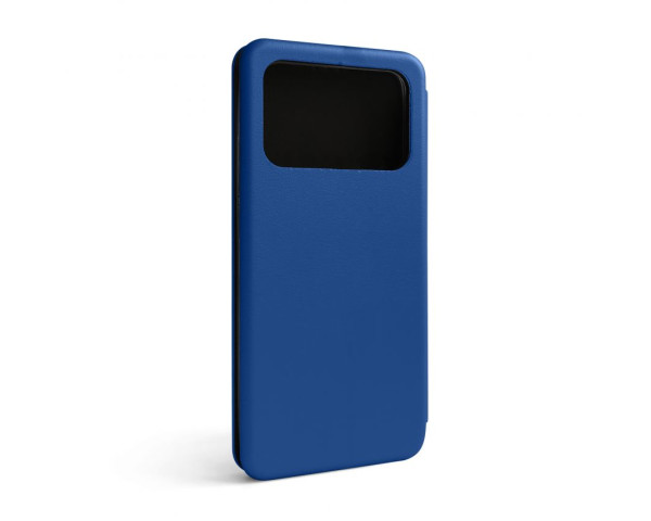Чохол-книжка боковий Premium Xiaomi Poco C40 Bright blue