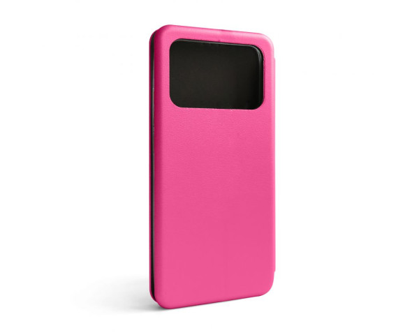 Чохол-книжка боковий Premium Xiaomi Poco C40 Hot pink