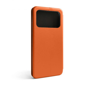 Чохол-книжка боковий Premium Xiaomi Poco C40 Orange