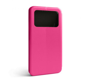 Чохол-книжка боковий Premium Xiaomi Poco M4 Pro 4G Hot pink