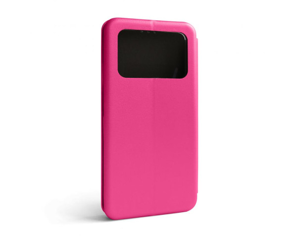 Чохол-книжка боковий Premium Xiaomi Poco M4 Pro 4G Hot pink