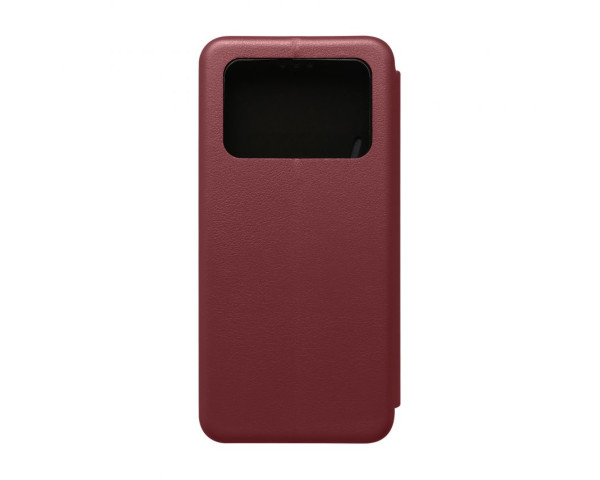 Чехол-книжка Premium для Xiaomi Poco M4 Pro 4G marsala
