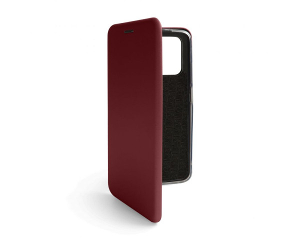 Чехол-книжка Premium для Xiaomi Poco M4 Pro 4G marsala