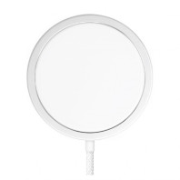 Бездротовий зарядний пристрій WALKER WH-55 15W MagSafe white