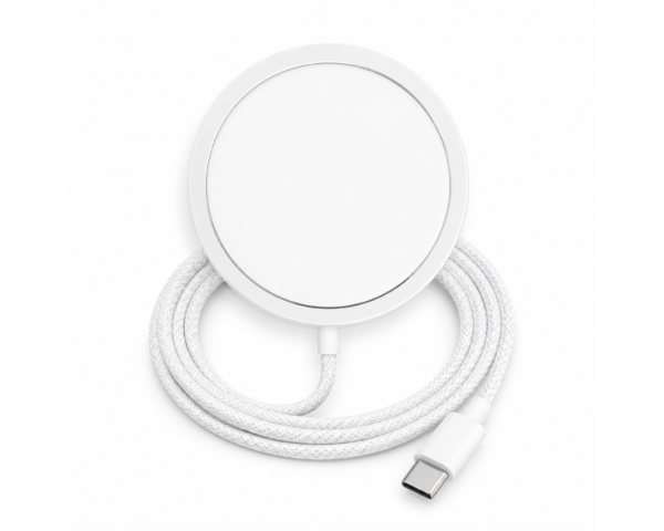 Бездротовий зарядний пристрій WALKER WH-55 15W MagSafe white