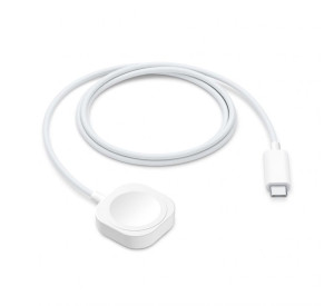 Бездротовий зарядний пристрій для Apple Watch Magnetic з Type-C роз'ємом 5W 1м квадратний white