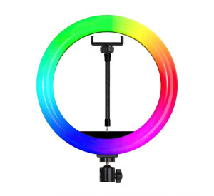 Кільцева лампа RGB RD-36 Crystal (36см)