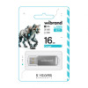 Флеш-пам'ять USB Wibrand Сougar 16GB USB 2.0 silver