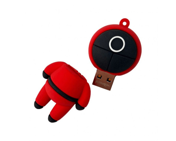 Флеш-пам'ять USB Wibrand Squid Game 16GB USB 2.0 red