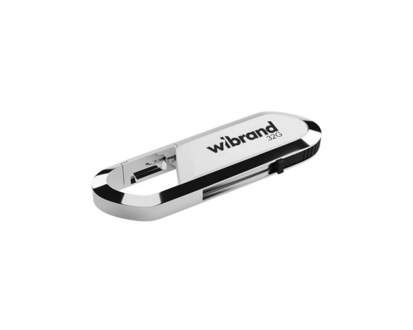 Флеш-пам'ять USB Wibrand Aligator 32GB USB 2.0 white