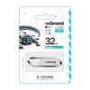 Флеш-пам'ять USB Wibrand Aligator 32GB USB 2.0 white