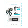 Флеш-пам'ять USB Wibrand Сougar 32GB USB 2.0 black