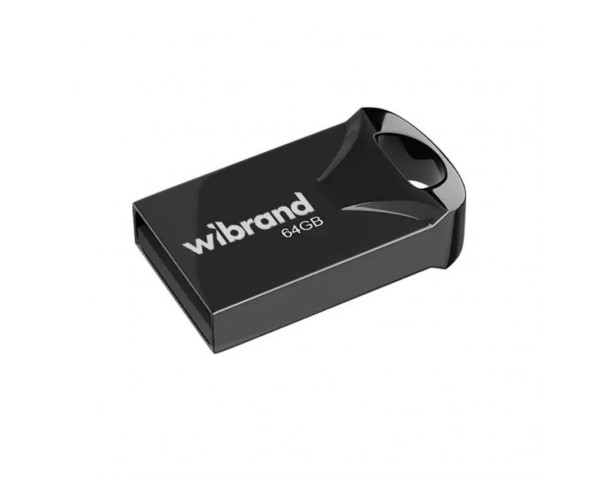 Флеш-пам'ять USB Wibrand Hawk 64GB USB 2.0 black