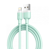 Кабель USB XO NB208 Lightning 2.4A green