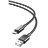 Кабель USB XO NB249 Type-C Quick Charge 5A black