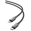Кабель USB XO NB-Q250A Type-C to Lightning PD 27W black
