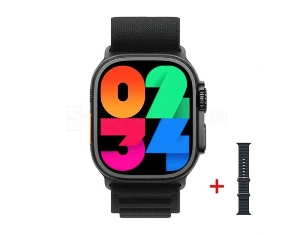 Смарт-годинник (Smart Watch) HW9 Ultra Max black/black