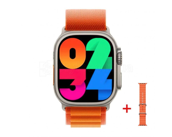 Смарт-годинник (Smart Watch) HW9 Ultra Max gold/orange