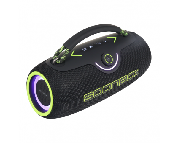 Портативна колонка Soonbox S9702 80W (2*40W) black green