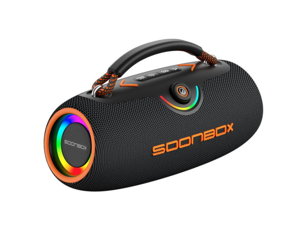 Портативна колонка Soonbox S9702 80W (2*40W) black orange