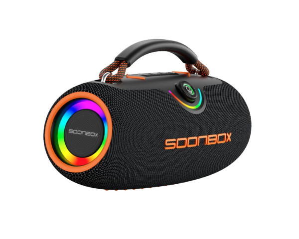 Портативна колонка Soonbox S9702 80W (2*40W) black orange
