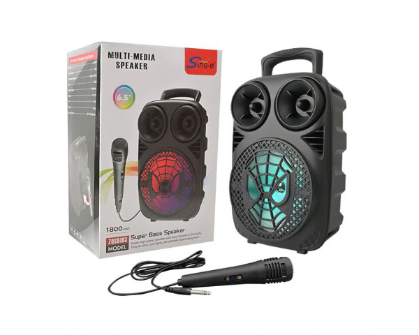 Портативна колонка ZQS6163 12W black