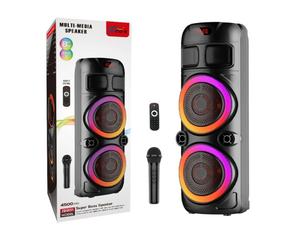 Портативна колонка ZQS8251 40W black