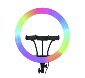 Кільцева лампа RGB MJ45 (45см) + стійка на підлогу