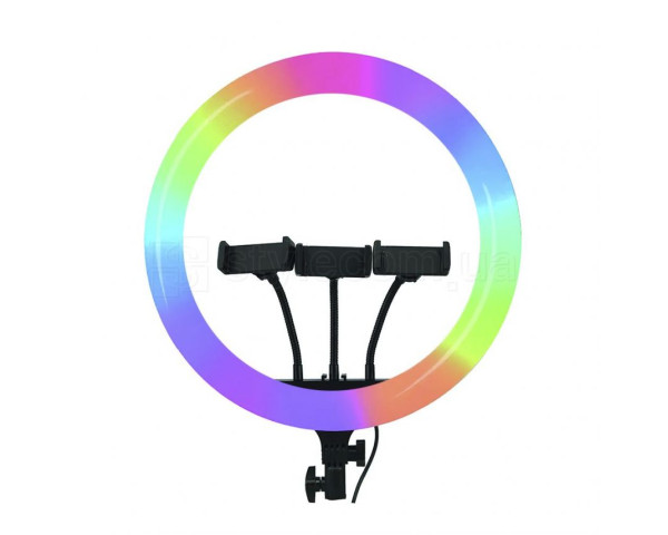 Кільцева лампа RGB MJ45 (45см) + стійка на підлогу