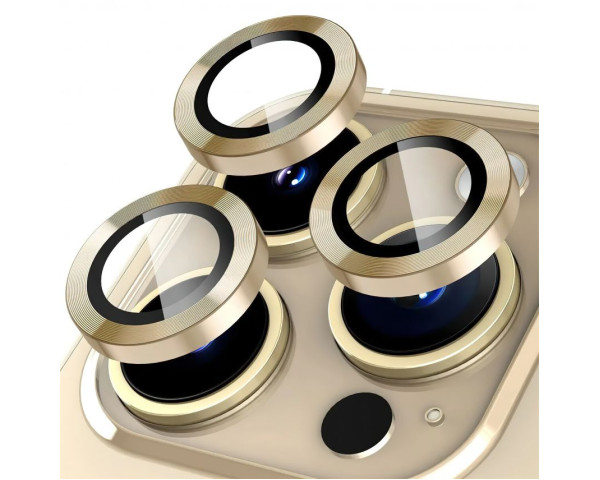 Захисне скло на камеру CD LINE для Apple iPhone 13, 13 mini gold