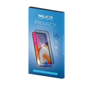 Захисне скло WALKER Privacy для Apple iPhone 17 Pro Max black