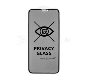 Захисне скло Privacy для Apple iPhone X, Xs, 11 Pro black