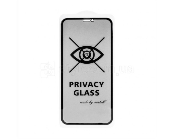 Защитное стекло Privacy для Apple iPhone Xr, 11 black