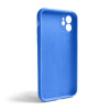 Чохол Full Silicone Case для Apple iPhone 11 royal blue (3) закрита камера (без логотипу)