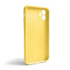 Чохол Full Silicone Case для Apple iPhone 11 yellow (04) закрита камера (без логотипу)
