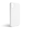 Чохол Full Silicone Case для Apple iPhone 11 white (09) закрита камера (без логотипу)