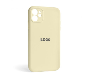 Чохол Full Silicone Case для Apple iPhone 11 antique white (10) закрита камера