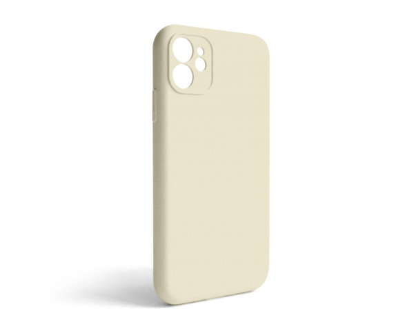 Чохол Full Silicone Case для Apple iPhone 11 antique white (10) закрита камера (без логотипу)