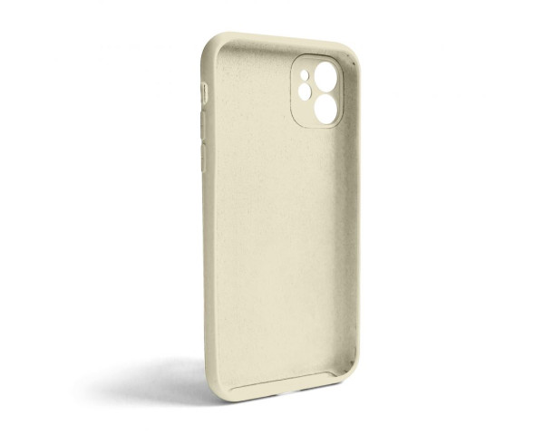 Чохол Full Silicone Case для Apple iPhone 11 antique white (10) закрита камера (без логотипу)