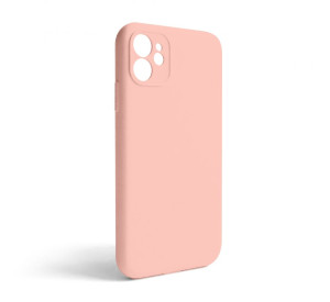 Чохол Full Silicone Case для Apple iPhone 11 light pink (12) закрита камера (без логотипу)