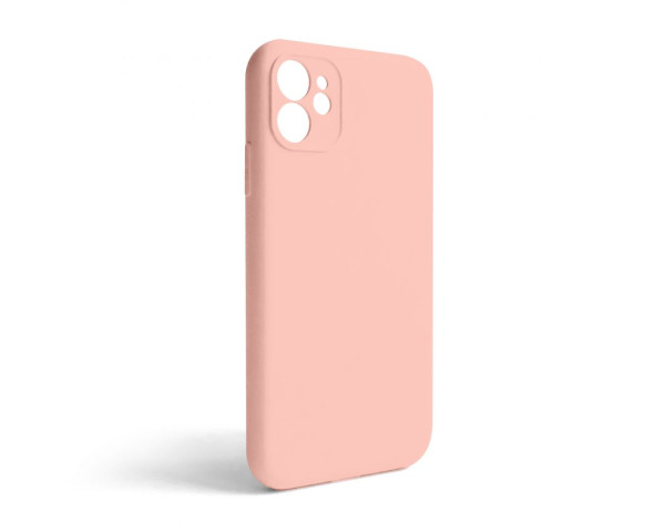 Чохол Full Silicone Case для Apple iPhone 11 light pink (12) закрита камера (без логотипу)