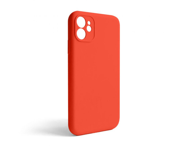 Чохол Full Silicone Case для Apple iPhone 11 orange (13) закрита камера (без логотипу)